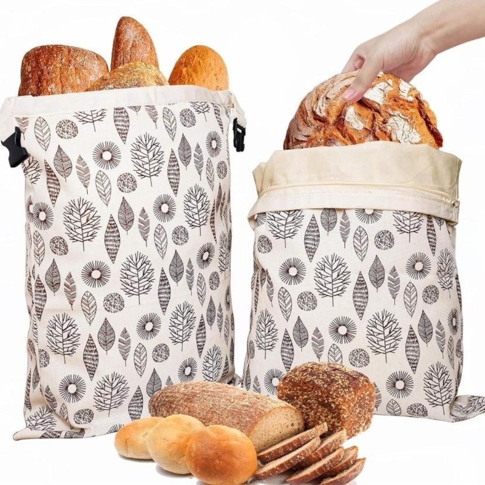 Reusable Bag - Многоразовые хлопковые мешочки для хранения хлеба