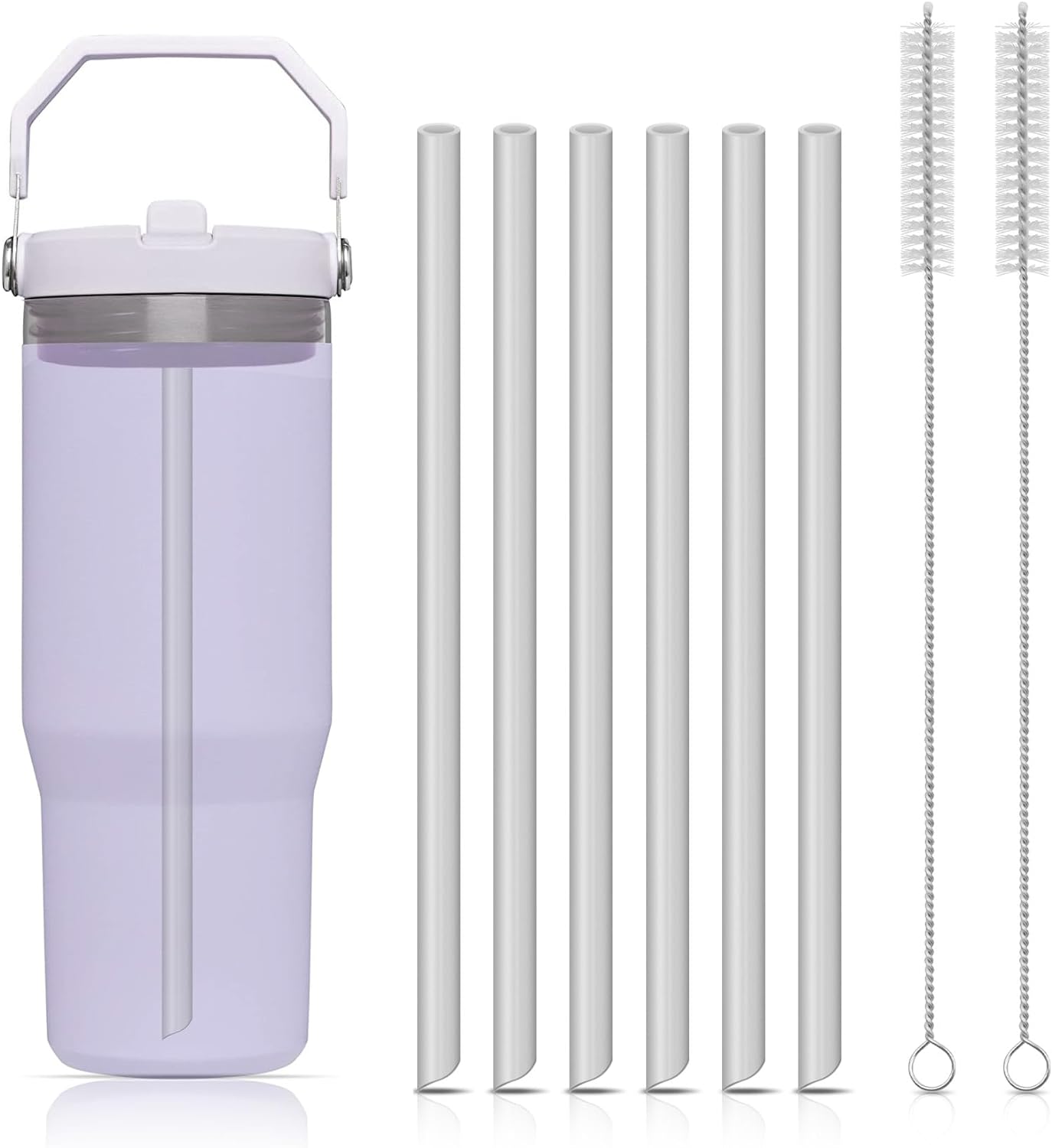 6 шт. многоразовые соломинки,  – обзор и цена Reusable Straw