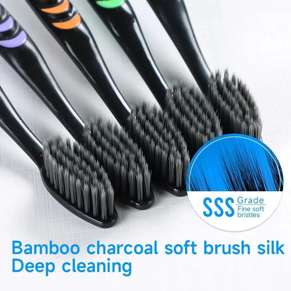 Набор из 10 зубных щеток с бам – обзор и цена Bamboo Toothbrush