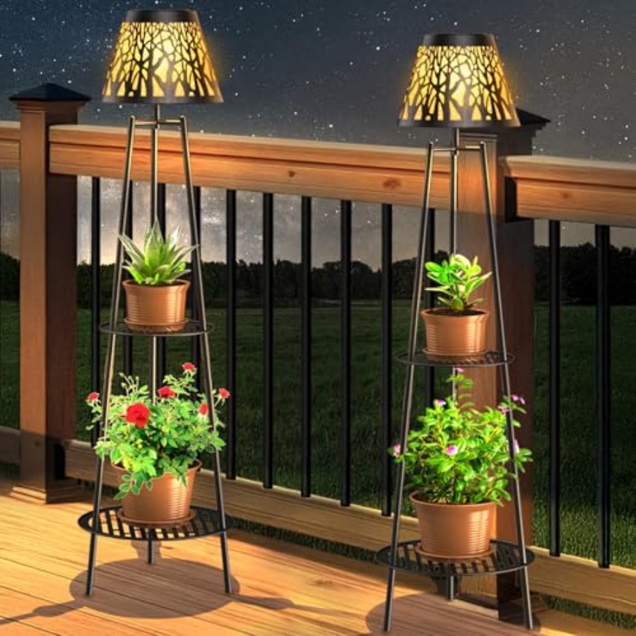 Комплект из 2 уличных солнечны – обзор и цена Solar Garden Light